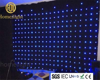 2*4m RGB Vision Curtain P10 for DJ Background