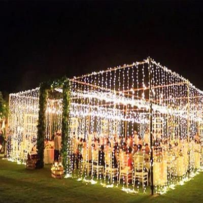 10m X 3m 1000 Bulbs LED Curtain Decoration Light for Party and Holiday
