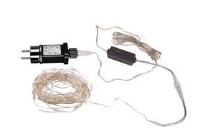 LED Copper Wire String Light 10m Warm White/EU UK Us Au Adaptor