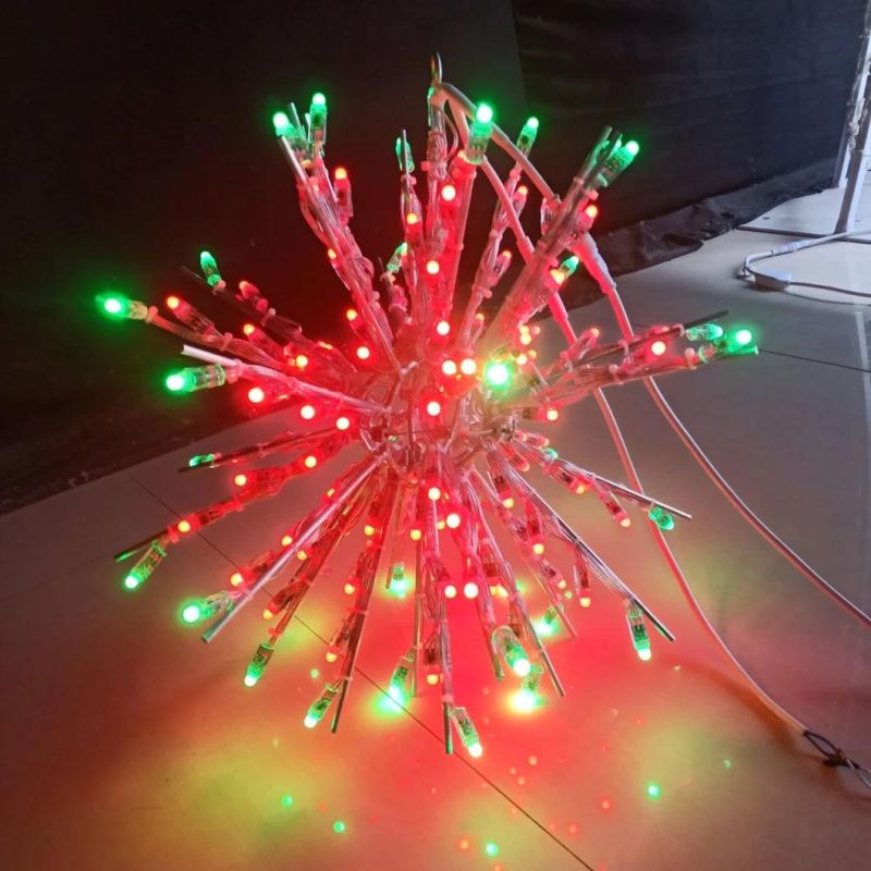 Shopping Mall Decoration Piont Control Foldable RGB Ball Light