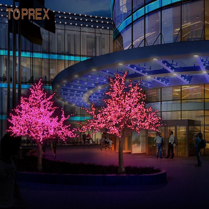 Other Party Decorations High Quality LED Cherry Outdoor Lighted Trees