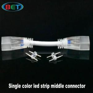 220/110V ETL Plug LED Strip Neon Extension Cable Waterproof Middle Connector
