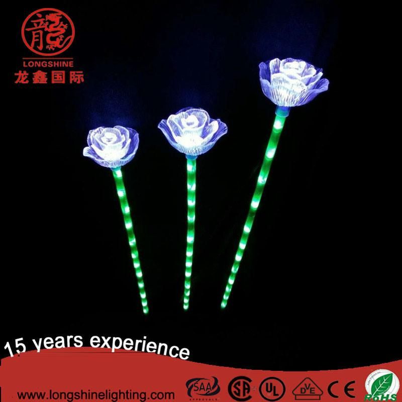 Ce RoHS LED Flower Lights for Outdoor Decoration