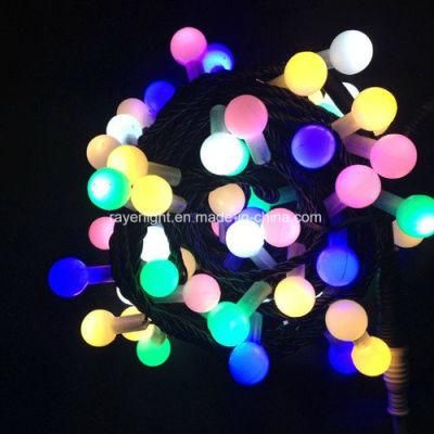 High Quality Festival RGB Ball String Lights From Factory