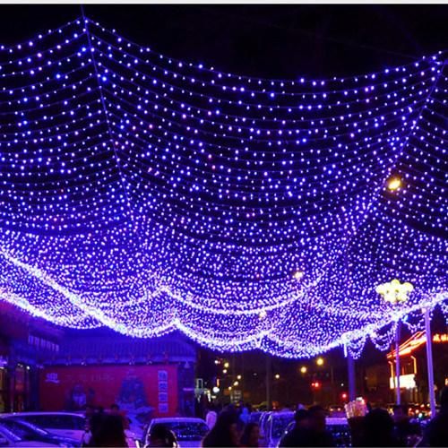 Double Color Christmas Lighting Chain LED Colorful String Lights