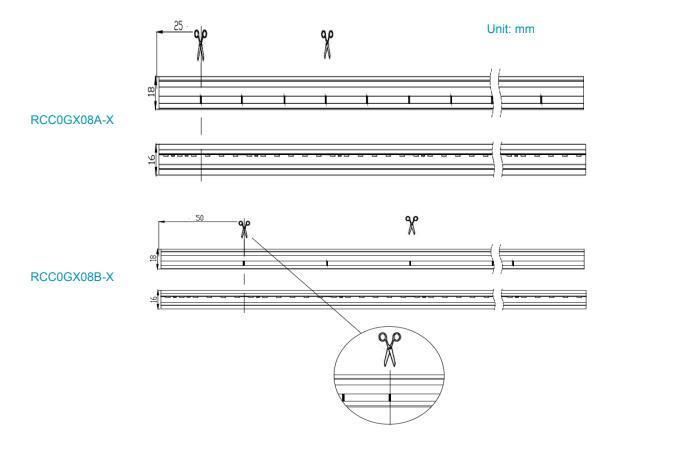 Bendable 12V DC Flexible LED Neon Strip Light