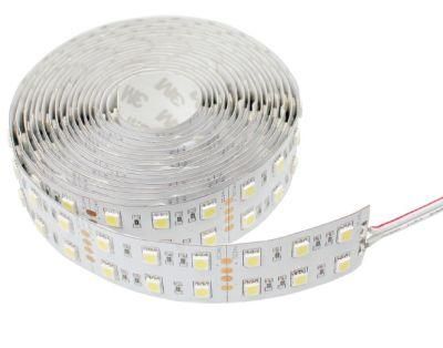 High Brightness 14.4W 5050 120LED Double Row RGB LED Flexible Strip