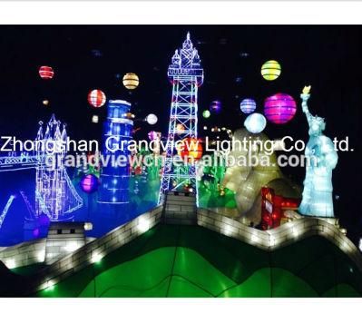 LED Lighted Statue of Liberty for Christmas Theme Event Decoration