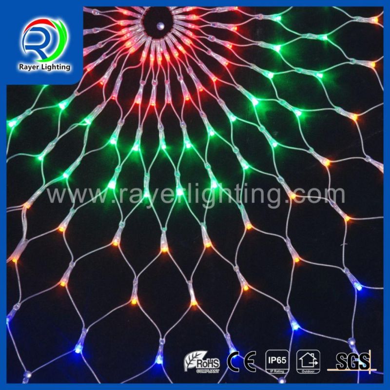 Shopping Mall Column Hall Festival Lights Holiday Hotel Outdoor Decoration LED Curtain Light