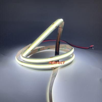 High Density COB LED Strip Ribbon Light 480LEDs 8mm IP20 Dotless Flexible COB LED Strip Working Light