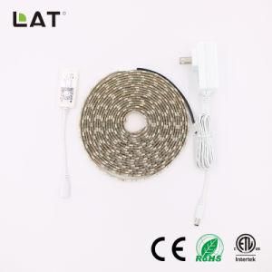 Smart Bluetooth High Brightness 24V 5m SMD 5050 Rgbww 30/60/120LEDs Flexible LED Strip Ce ETL UL