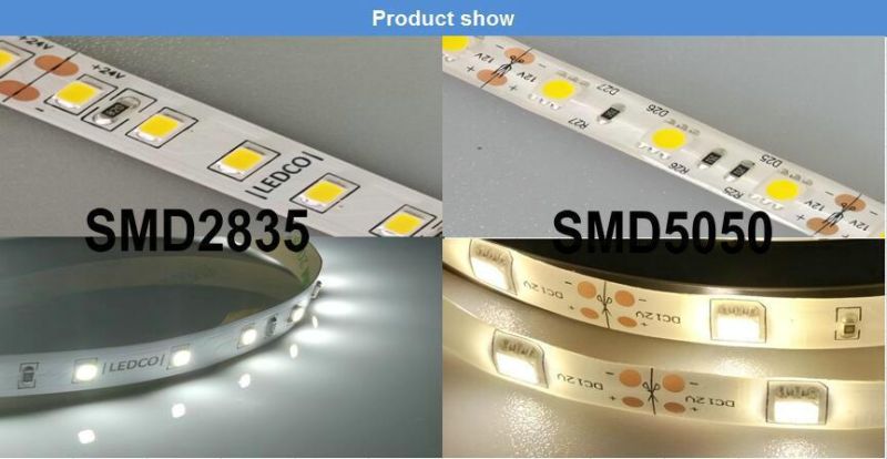 SMD LED Strip 2835 5050 with TUV FCC Ce Approval