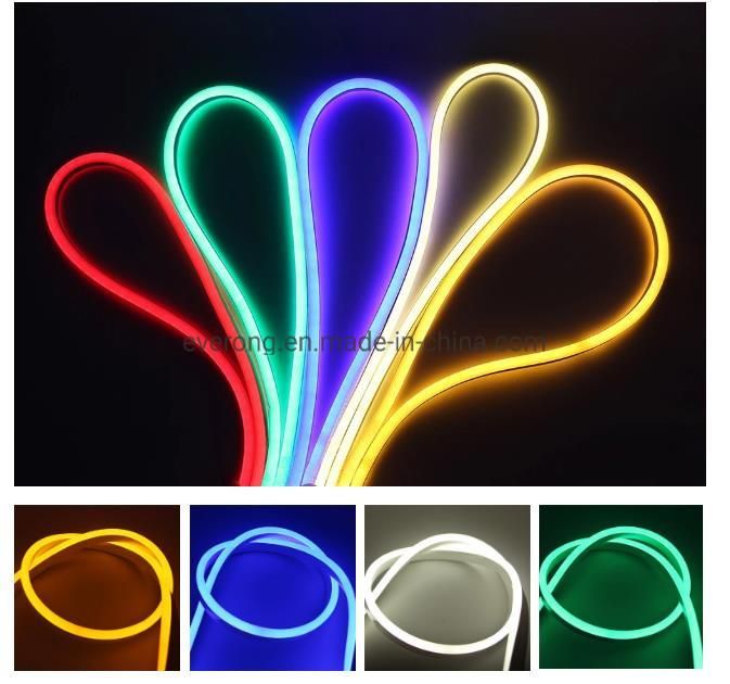 12V 24V 220V LED Flexible Neon with Light Strip 2835 Outdoor Waterproof Bright Decorative Light Soft Light