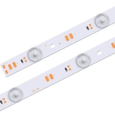 Wholesale SMD2835 LED Aluminium Strip Diffuse LED Bar Lighting Backlight DC12V LED Ladder Light Strip
