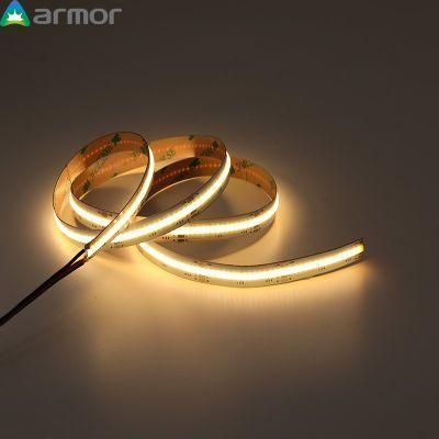 Dimmable Dual White Color COB Flexible LED Strip Lights 576LEDs/M