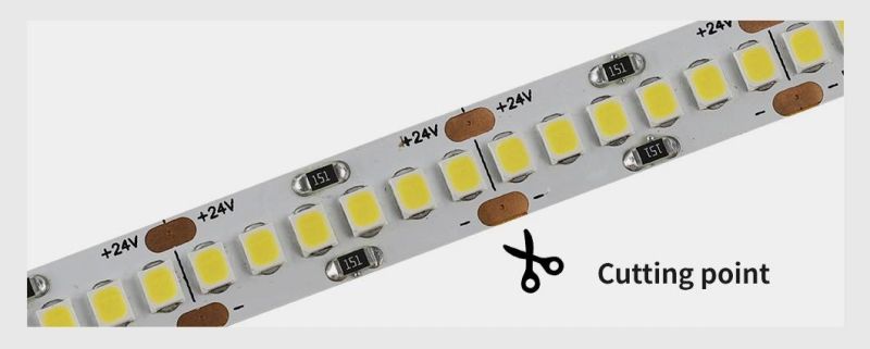 High Brightness SMD2835 Flexible LED Light Strip 120LEDs/M with TUV/CE IEC/En62471