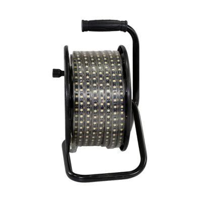 230V Work Light LED Strip 5050-60 with Linkable Design Mobile Reel Outdoor Indoor Use