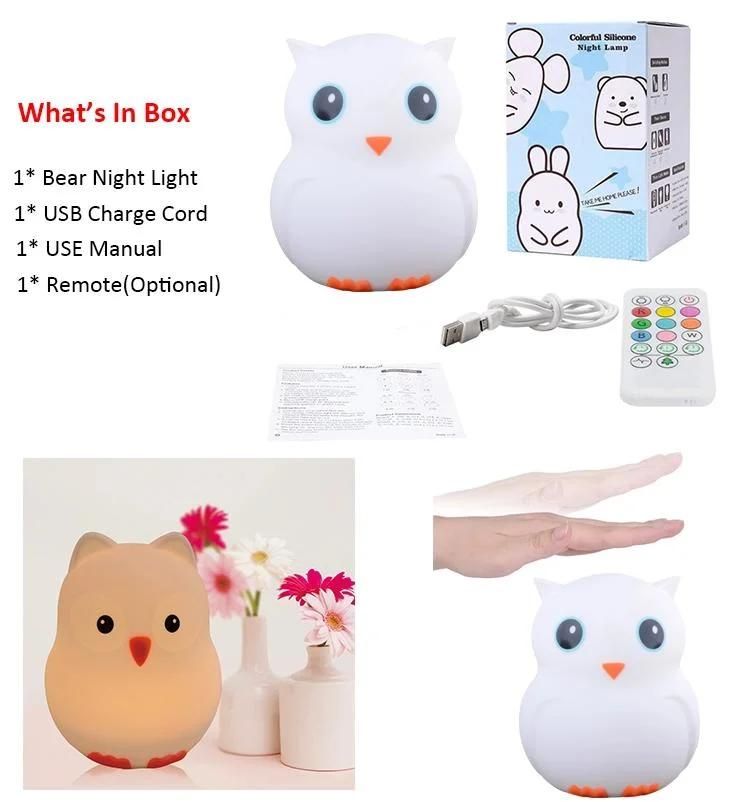 Hot Baby′ S Favorite Portable Speaker with LED Lamp, LED Lamp Speaker Pig Cute Shape for Kids