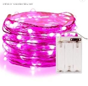 Blinking 20PCS Pink Micro DOT Light