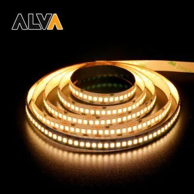 180PCS/M SMD 2835 Flexible Rope Light 12V 24V LED Strip with TUV CE, IEC