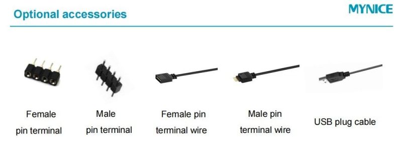 USB 5V 5050RGB LED Flexible Strip Kit