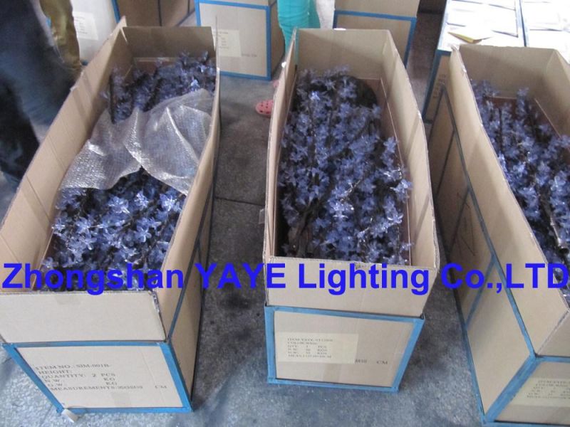 Yaye Hot Sell Ce/RoHS 110V/220-265V Outdoor RGB LED Maple Tree with 2 Years Warranty (Best Supplier of LED Trees is Zhongshan YAYE Lighting Co., Ltd)