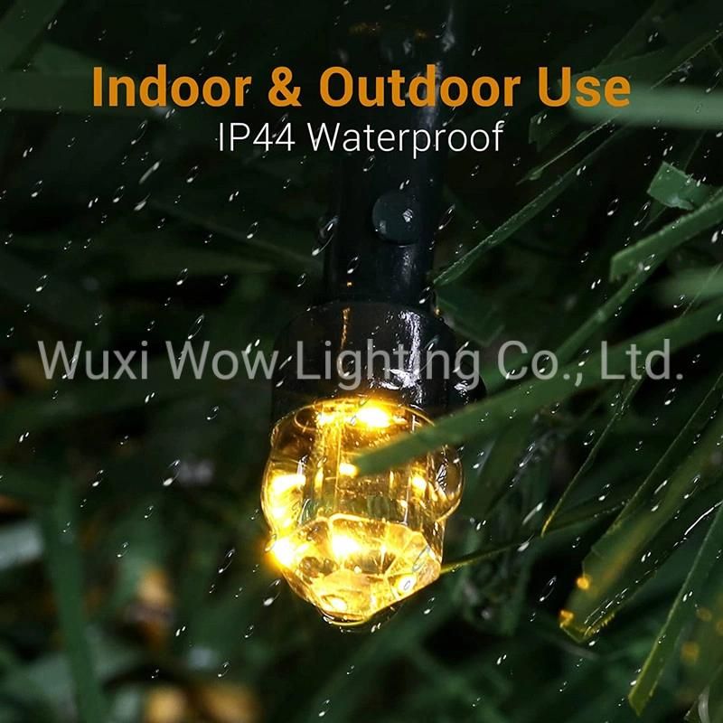 100m 1000LEDs Christmas Light Outdoor/Indoor, Super Bright Fairy String Lights Warm White Diamond Shaped Lamp 8 Modes IP44 Plug in Lightning Low Voltage