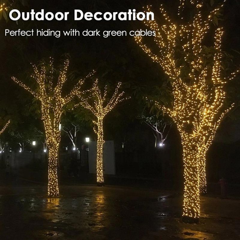 100m Fairy Light with Christmas Decoration