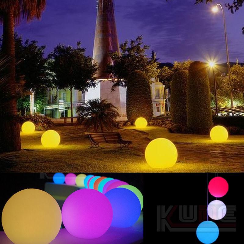 Small Christmas Globe Xmas Tree Luminous Balls LED Waterproof IP65