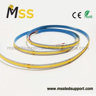 Seamless Dots Free LED COB Flexible Strip Light for Back Lighting