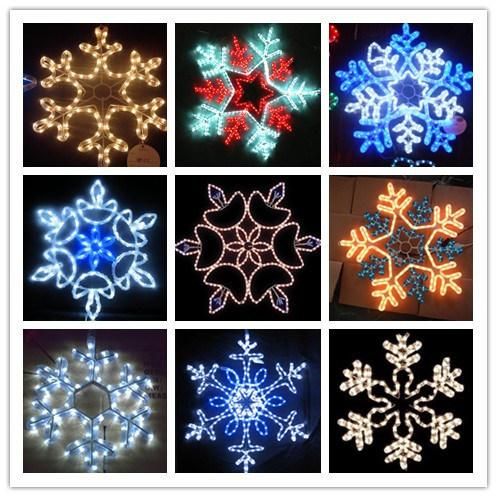 Hot Sales LED Snowflake Christmas Decorative Lights for Garden Shop Party