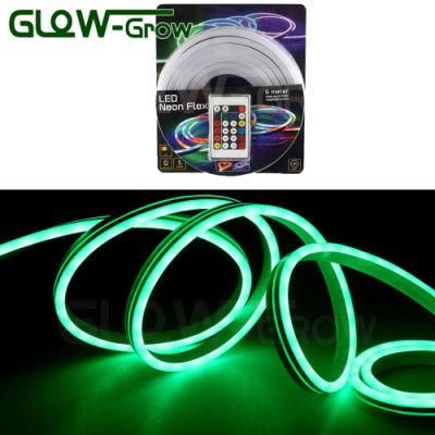5050 5m 8*16mm Width 48LEDs/M 24V LED Strip Light RGB Neon Rope Light