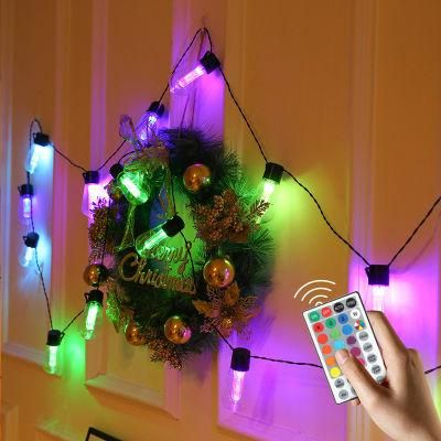 16 Multi Colour Changing Fairy Lights Mains Powered with Remote