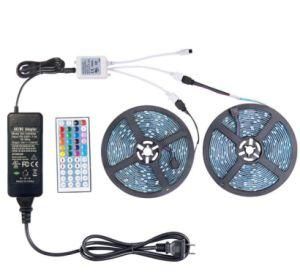 RGB 60LEDs 5050 LED Strip Waterproof IP65 with P. U. Glue on Top LED Strip Lighting