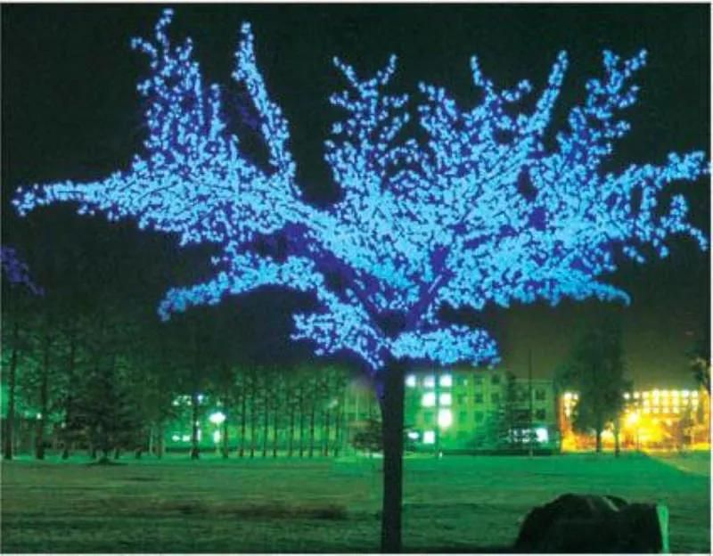 Outdoor LED Cherry Blossom Christmas Tree Lights Decoration