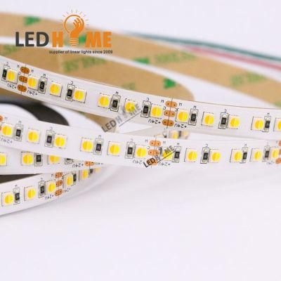 3838 LED Dimmable Strip 12V/24V 120LEDs Color Temperature Adjustable