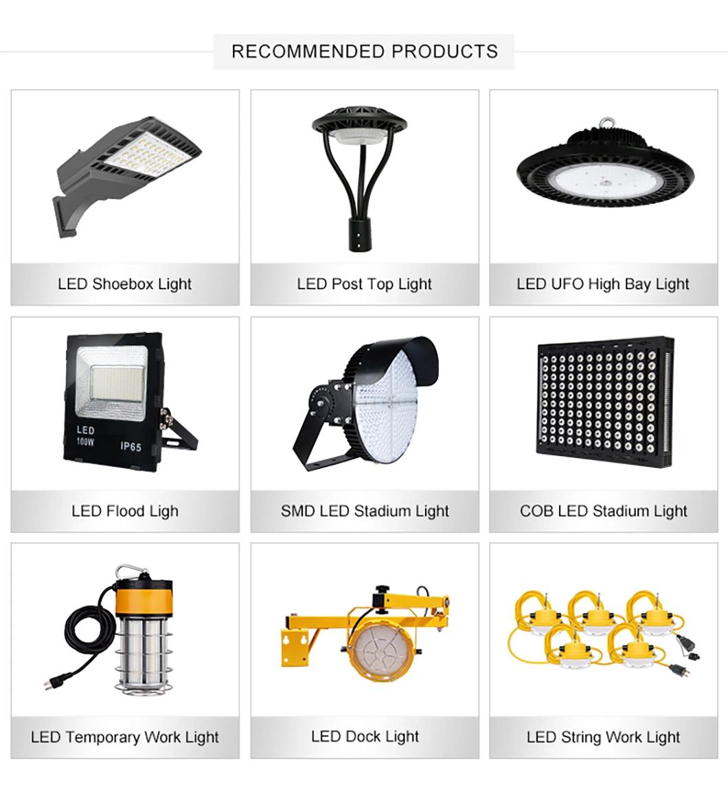 5years Warranty Hypaethral Battery Emergency Luminaire Low Glare LED 50W LED Construction Work Lamp