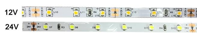 60LEDs 4.8W/M 3528 LED Ribbon Lighting White Dimmable 2years Warranty