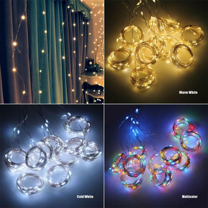 300 LED Curtain String Lights