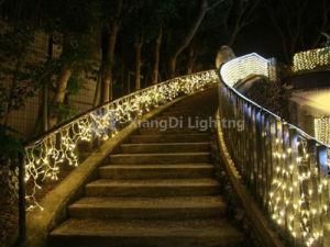 6.5 Meter ABS Solar White Icicle String Lights