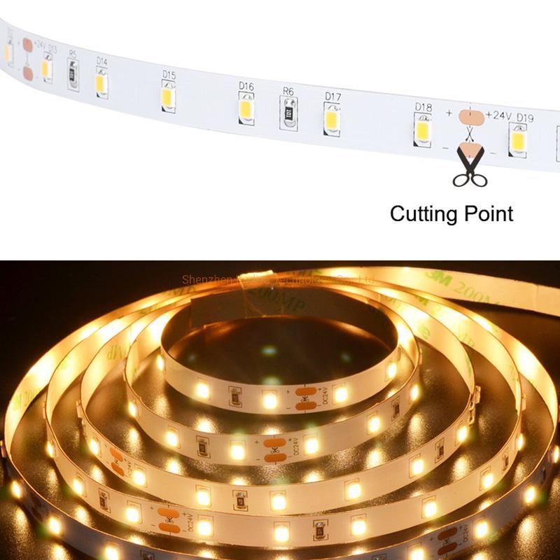 DC12V 60LED 3014 2835 5050 5630 White LED Strip Light