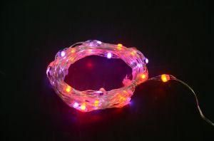 LED Copper Wire String Light 10m RGB Wedding Light/Powered by Solar