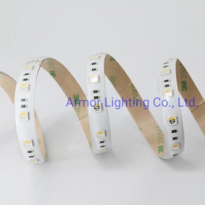 Decorate Cuttable Easy Installable RGBW SMD 5050 60LED LED Strip Light DC24V