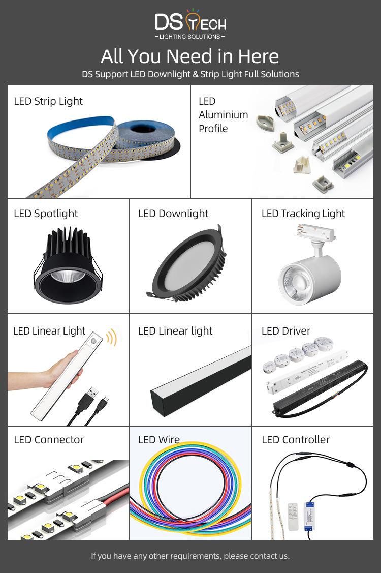 Wholesale Customized ETL 3years Warranty SMD2835 120LEDs 12W 8mm PCB LED Strip Light