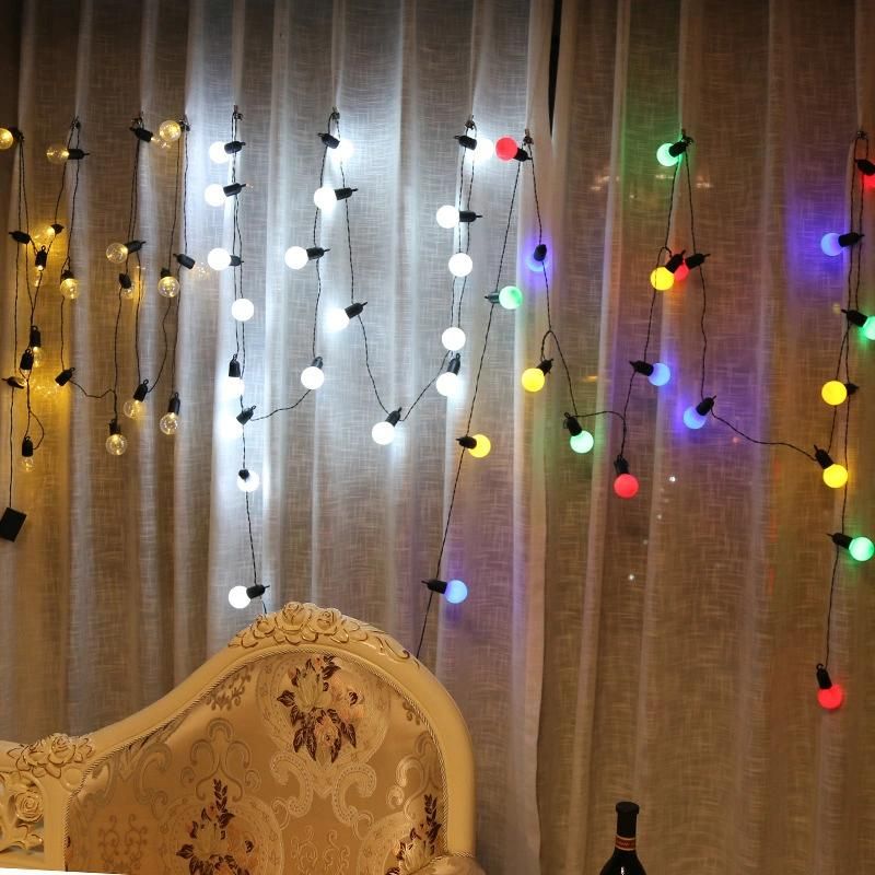 20 Warm White LED Festoon Party Lights for Indoor Outdoor Use