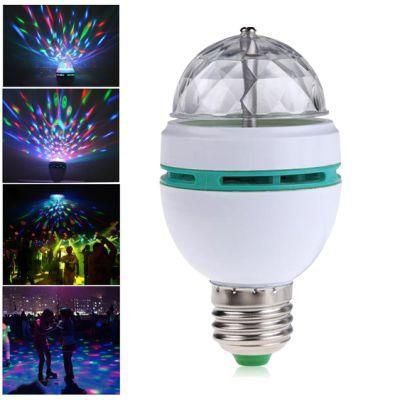 Colorful RGB 3W 5W LED Disco Lights Bulb