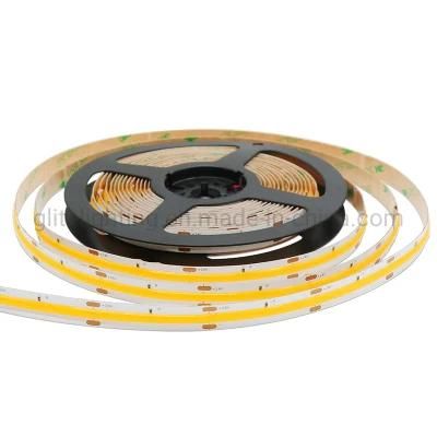 Glite Fcob COB LED Strip 504LED/M 504 LED/M DC24V LED Strip Light 180 Degree Big View Angle Dotless