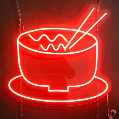 Custom Acrylic LED Neon Flex Strip 12V Logo Retail Store Sign Lights Lighted Signs for Sale