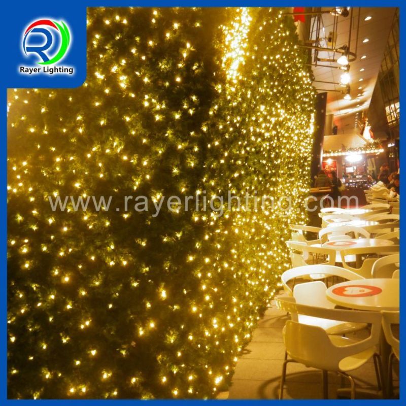 Colorful Garden Christmas Decorations LED Net Light for Tree and Lawn Decoration