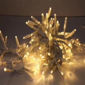 IP65 Outdoor Single Color PVC Wire LED Christmas Decoration String Light for Holiday Decoration
